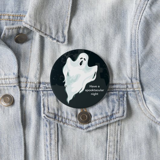 Halloween Ghost-Button Button (Beispiel)