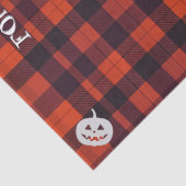 Halloween Ghost Candle Lettering Seidenpapier (Detail)