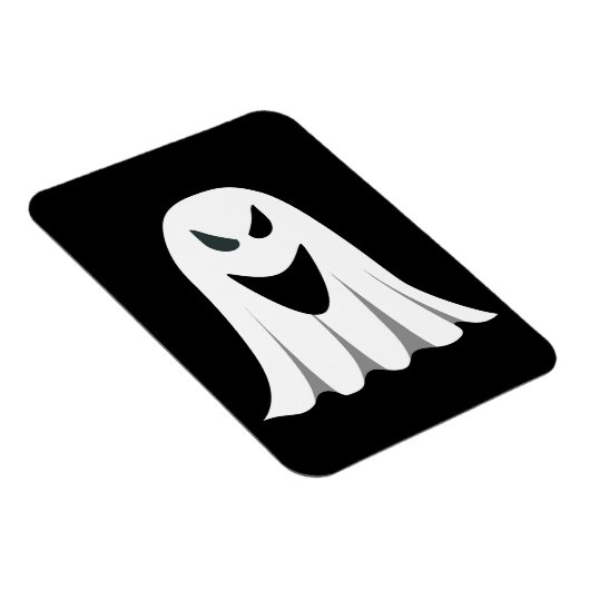 Halloween Ghost Cartoon Abbildung 02 Magnet (Rechte Seite)