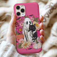 Halloween Ghost Cat iPhone / iPad Fall