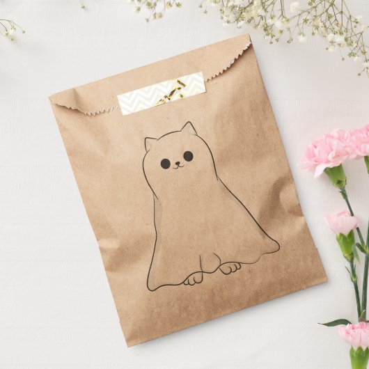halloween ghost cat niedlich geschenktütchen (Versiegelt)