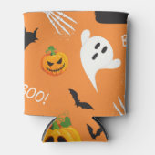 Halloween Ghost Cat Pumpkin Pattern Dosenkühler (Vorderseite)
