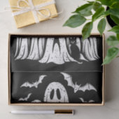 Halloween Ghost Cats Lover Fall Spooky Jahreszeit Seidenpapier (Geschenk)