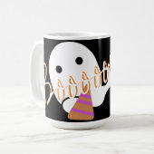 Halloween Ghost Costume Party Kaffeetasse (Vorderseite Links)