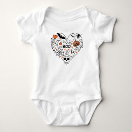 Halloween, ghost, custom, personalized  baby strampler
