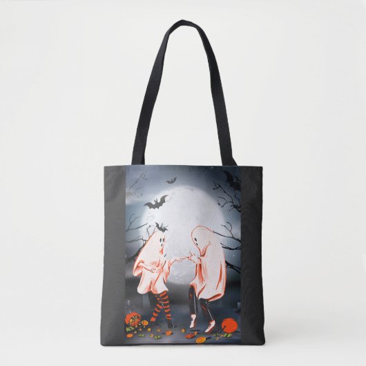 Halloween Ghost Dancing Tasche (Vorderseite)