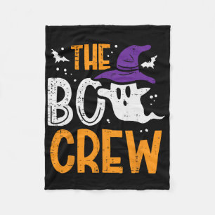Halloween Ghost Die Boo-Crew Kostüm Matching Wome Fleecedecke