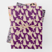 Halloween Ghost Dog Pumpkin Geschenkpapier Set (Beispiel)