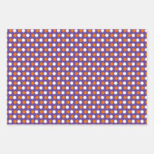 Halloween Ghost Dog Wrapping Paper Set 3 Geschenkpapier Set (Vorderseite 3)