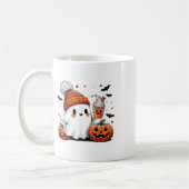 Halloween Ghost Drink Kaffee Geist Eiskaffee M Kaffeetasse (Links)