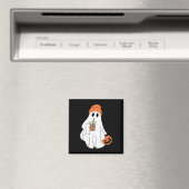 Halloween Ghost Drink Kaffee Geist Eiskaffee M Magnet (In Situ (Geschirrspüler))