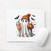 Halloween Ghost Drink-Kaffee Mousepad (Mit Mouse)