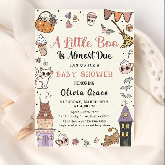 Halloween Ghost ein wenig Boo ist durch Kinderdusc Einladung