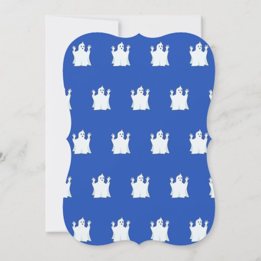 Halloween Ghost Einladung (Rückseite)