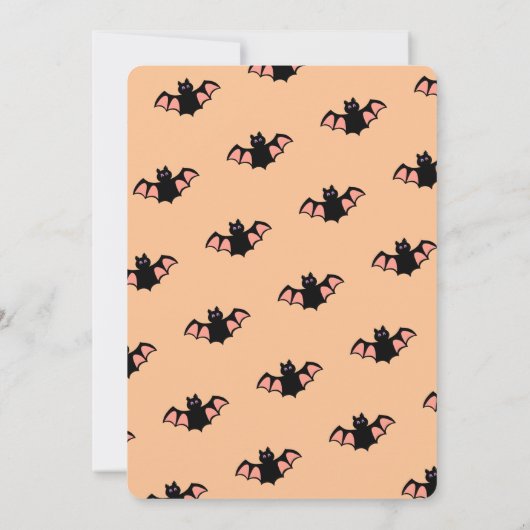 Halloween Ghost Einladung (Rückseite)