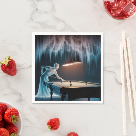 Halloween Ghost Figlaying Pool Serviette (Beispiel)