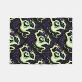 Halloween Ghost Fleecedecke (Vorderseite (Horizontal))