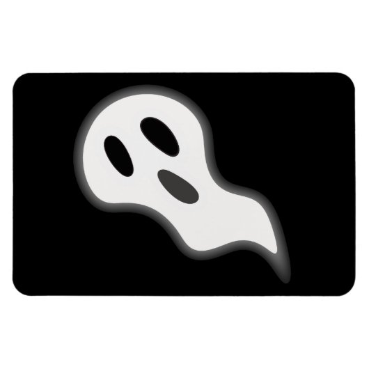 Halloween Ghost Flexible Magnet (Horizontal)