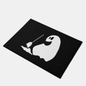 Halloween Ghost Fußmatte (Schrägansicht)