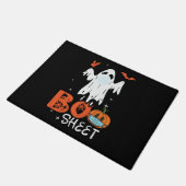 Halloween Ghost Fußmatte (Schrägansicht)