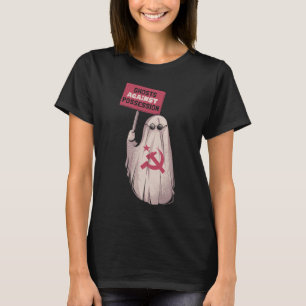 Halloween Ghost gegen den Possession Protest Niedl T-Shirt