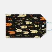 Halloween Ghost Geschenkanhänger (Vorderseite (Horizontal))