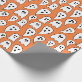Halloween Ghost Geschenkpapier (Ecke)