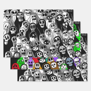 Halloween Ghost Geschenkpapier Set
