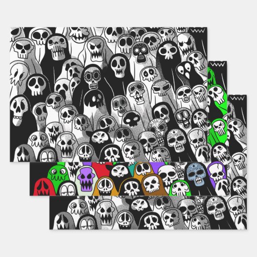 Halloween Ghost Geschenkpapier Set (Set)