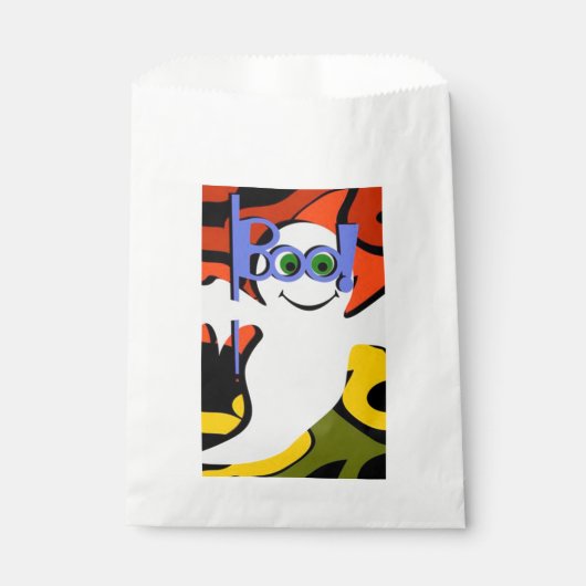 Halloween Ghost Geschenktütchen (Vorderseite)