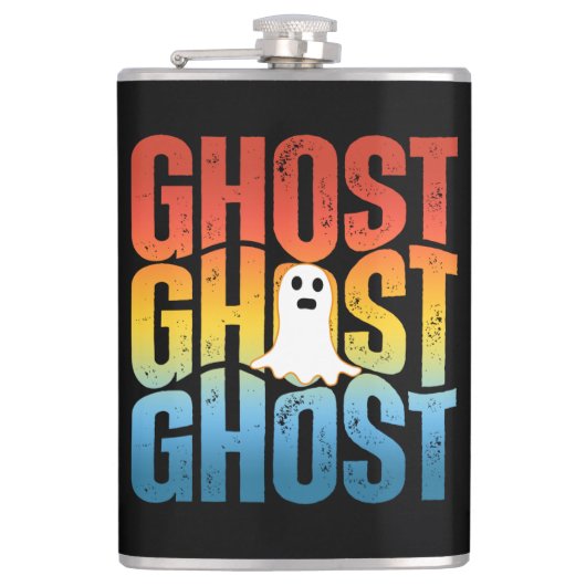 HALLOWEEN GHOST GHOST GHOST FLACHMANN (Vorderseite)