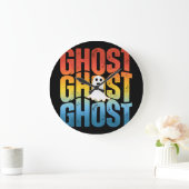 HALLOWEEN GHOST GHOST GHOST GROßE WANDUHR (Zuhause)