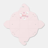 Halloween Ghost Girl & Pumpkin Niedlich Pink Geschenkschachtel (Ungefaltet)