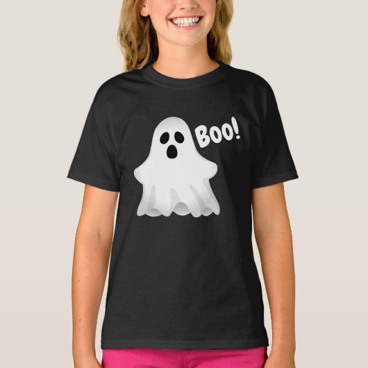 Halloween-Ghost-Girl-T - Shirt (Vorderseite)