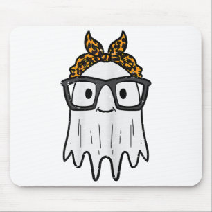 Halloween Ghost Glasses Niedlich Mousepad