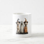 Halloween Ghost Golden Retriever Dog Kaffeetasse (Mittel)