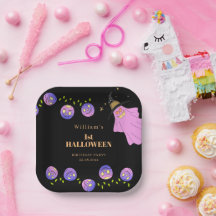 Halloween Ghost Gollum Black Baby Dusche Party