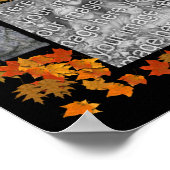 Halloween Ghost-Grabstein Erstellen Sie Ihr eigene Poster (Ecke)