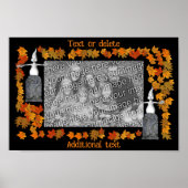 Halloween Ghost-Grabstein Erstellen Sie Ihr eigene Poster (Vorne)