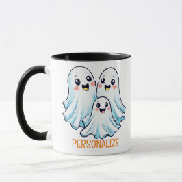 Halloween Ghost Group Tasse