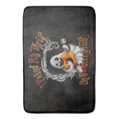 Halloween Ghost Guitar Booberry Hill Badematte (Vorderseite Vertikal)