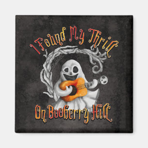 Halloween Ghost Guitar Booberry Hill Magnet
