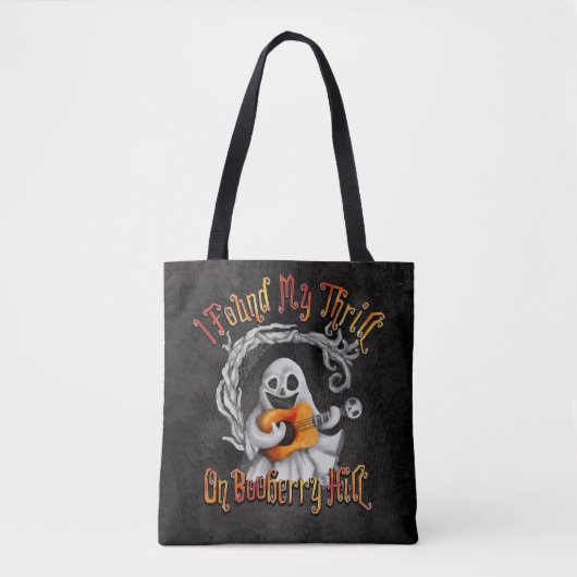 Halloween Ghost Guitar Booberry Hill Tasche (Vorderseite)