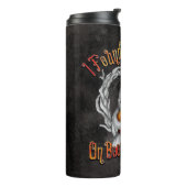 Halloween Ghost Guitar Booberry Hill Thermosbecher (Nach links gedreht)