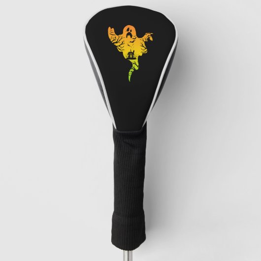 Halloween Ghost Halloween I Halloween Ghost Golf Headcover (Vorderseite)