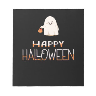 Halloween Ghost halloween Notizblock