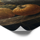 Halloween Ghost Hexe Poster (Ecke)