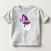 Halloween, Ghost, Hexenhut, Trick oder Treat, Boo Kleinkind T-shirt (Vorderseite)