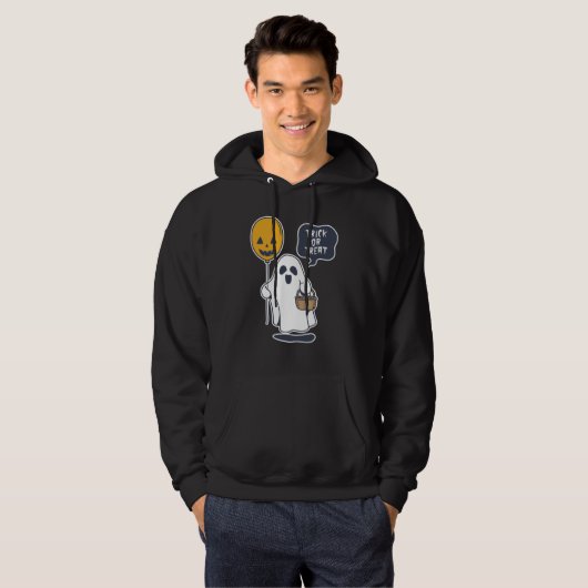 Halloween Ghost Hoodie (Vorne ganz)
