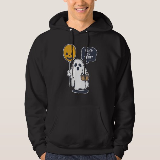 Halloween Ghost Hoodie (Vorderseite)